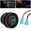 Waterproof 12V LED Car Van Boat Marine Voltmeter Voltage Meter Battery Gauge