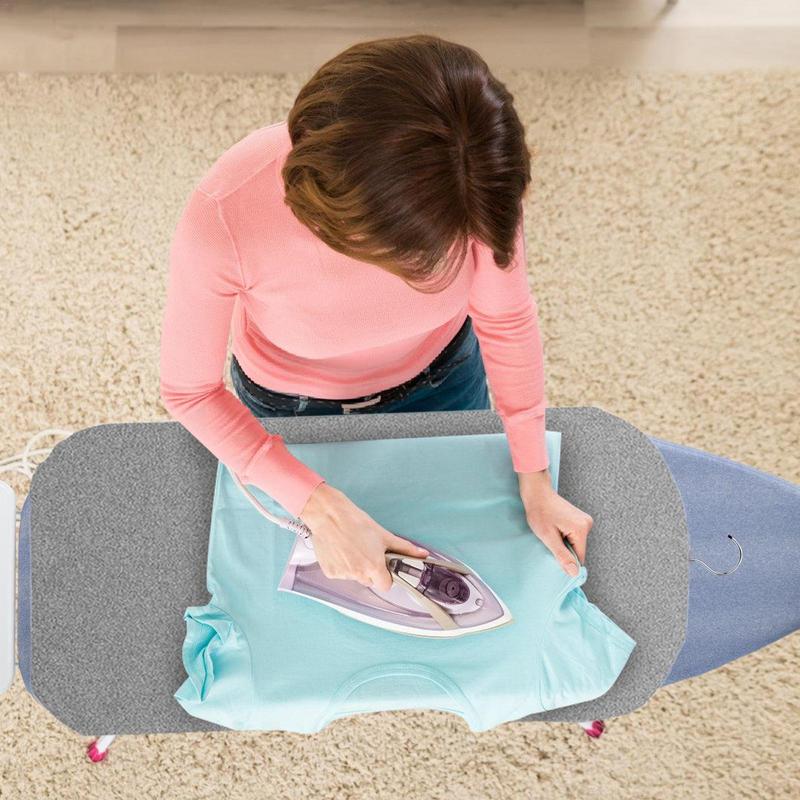 Ironing Board Pad Foldable Garment Steamer Board Hanging Clothes Press Pad For Sewing Room Apartment Household Travel