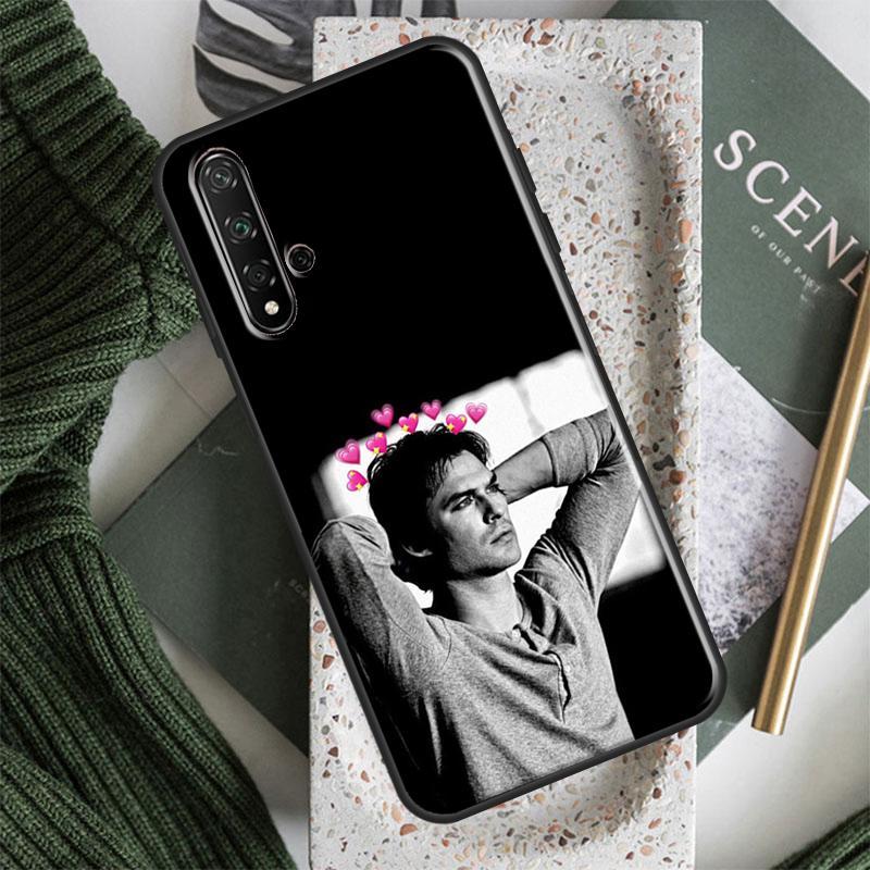 Damon Salvatore For Huawei Nova Y61 Y91 Y70 Y90 Y60 Y72 9 10 SE 12i 12s 11i 5T P60 Pro P20 P30 P40 Lite Case