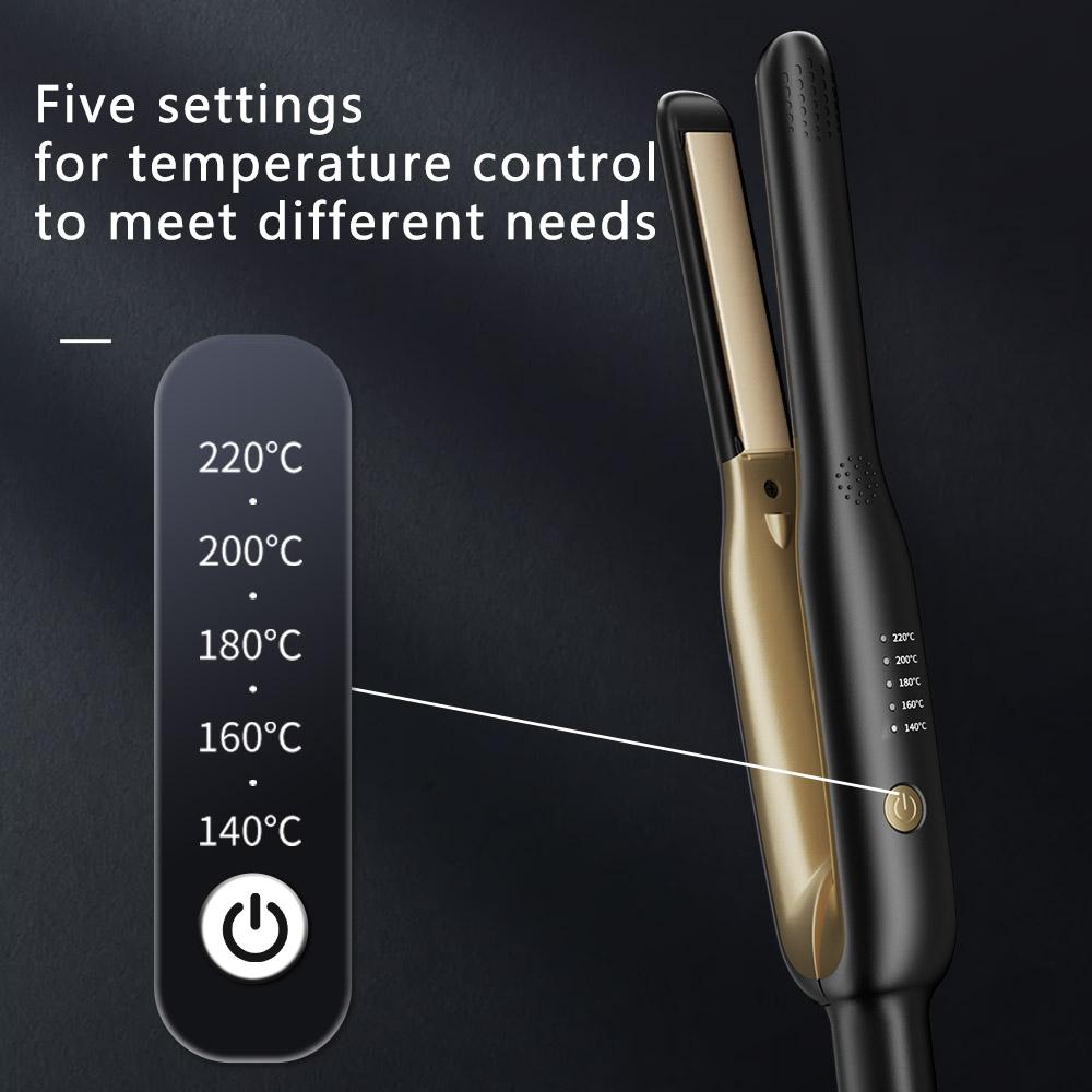 Professional Ionic Hair Straightener With Negative Ions Anti Scald Handle For Frizz Free Styling Mens Hair Styler Flat Iron
