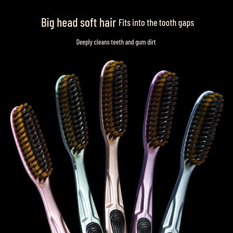 KAMEIER Arc-shaped Toothbrush Set: 5-Piece Long U-Shaped for Efficient Cleaning of Hard-to-Reach Areas.