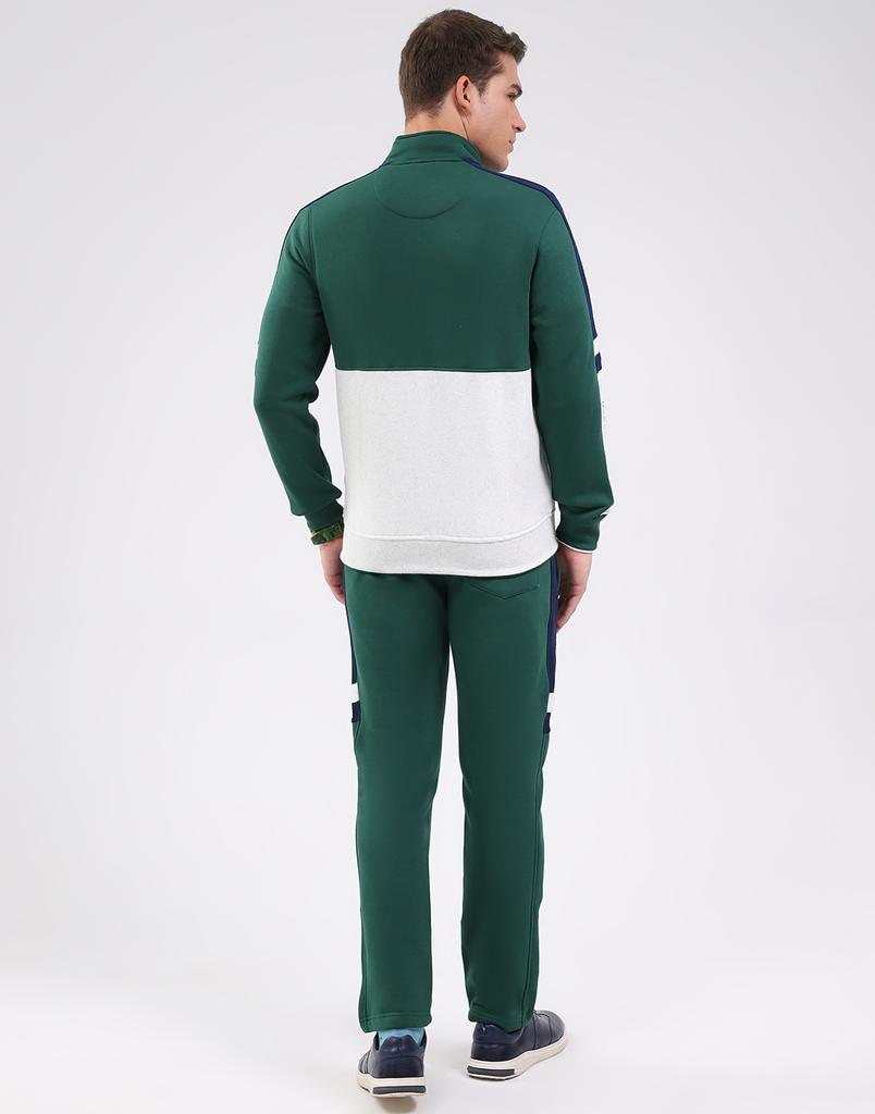 Monte Carlo Men's Mock Neck Full Sleeve Tracksuit