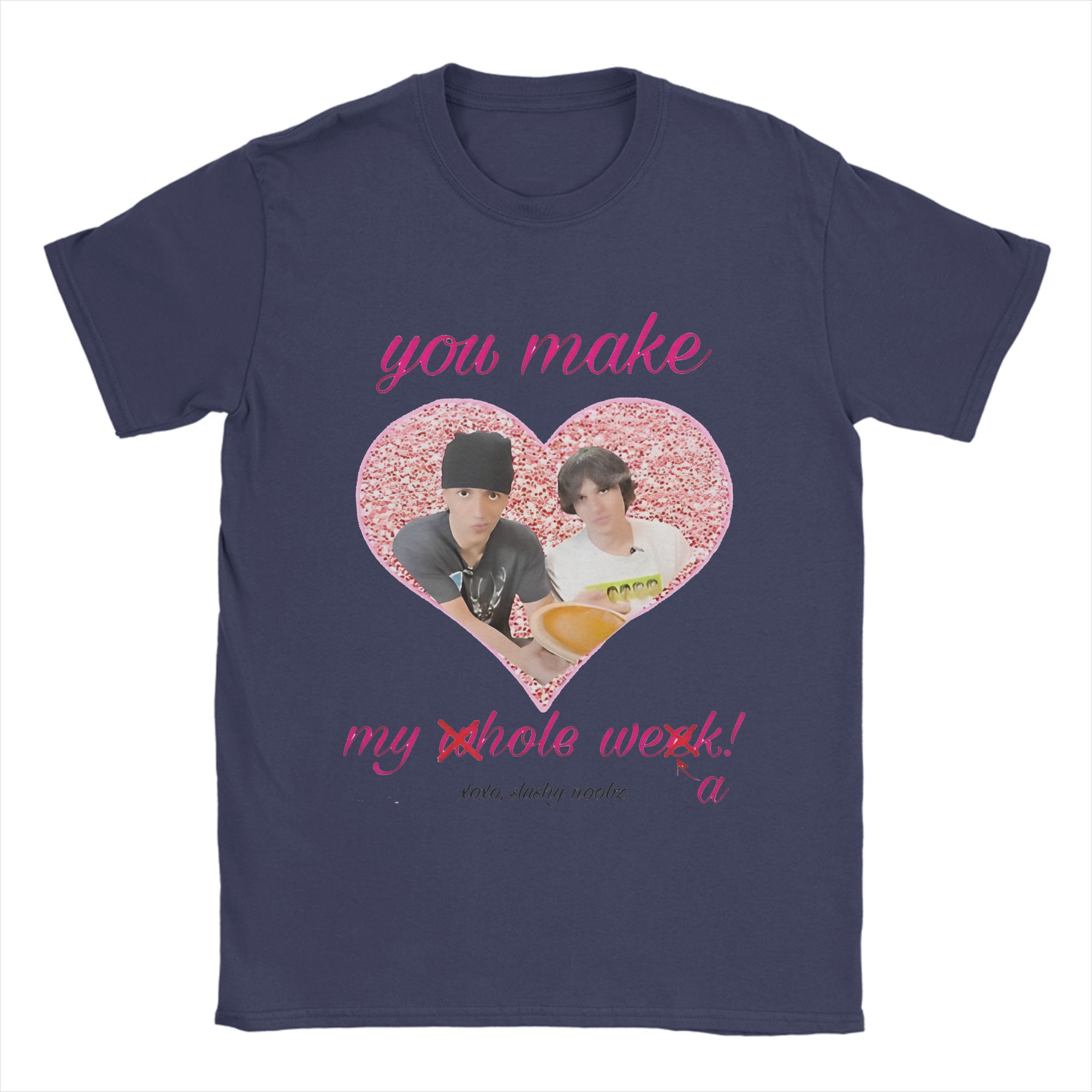 

Мужская футболка SLUSHY NOOBZ Смешная хлопковая одежда Крутая футболка с коротким рукавом и круглым вырезом Новинка Футболки 4XL