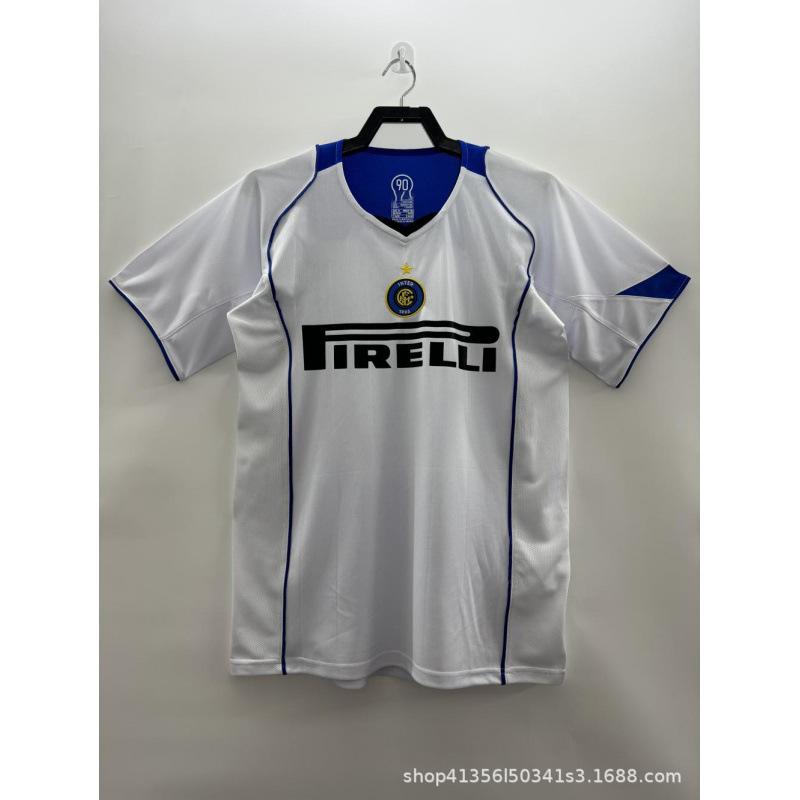 0809 Classic Retro Inter Jersey Home and Away Short-sleeved No. 22 Milito Champions League Serie A Club Football Jersey