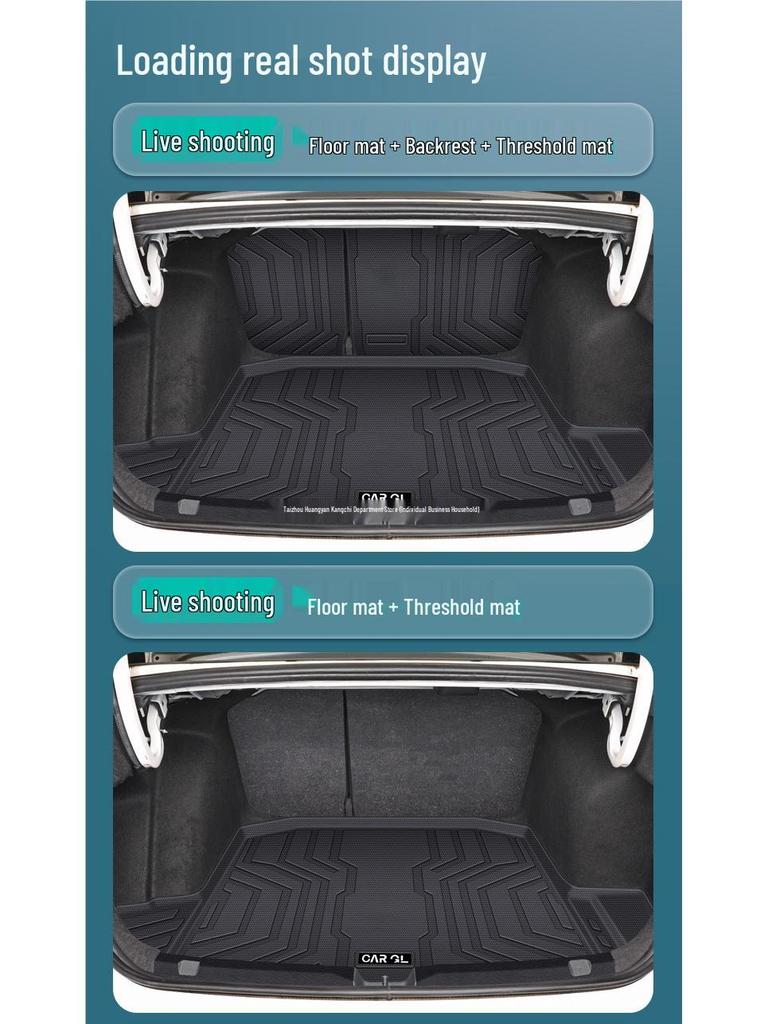 Volkswagen Lavida Pro Trunk Mat - Fits 26 Models, TPE Material, Tail Box Mat, Car Modification Accessory.