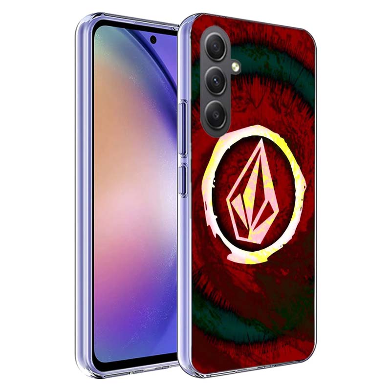 Volcom Logo Phone Case for Samsung A17 A37 A57 A07 A16 A26 A36 A56 A06 A02S A12 A22 A32 A52S A04S A14 A24 A34 A54 A03 A13 A33 A5