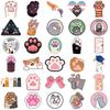 61 Cartoon Cat Claw Series Graffiti Stickers Decorate Guitar Notebook Suitcase DIY Waterproof