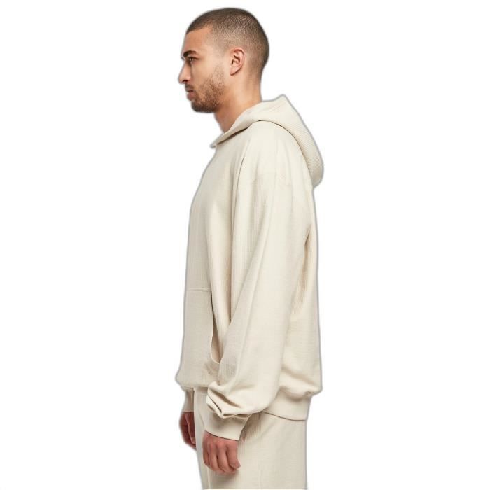 Kapuzenpullover Urban Classics Rib Terry Boxy - beige - M