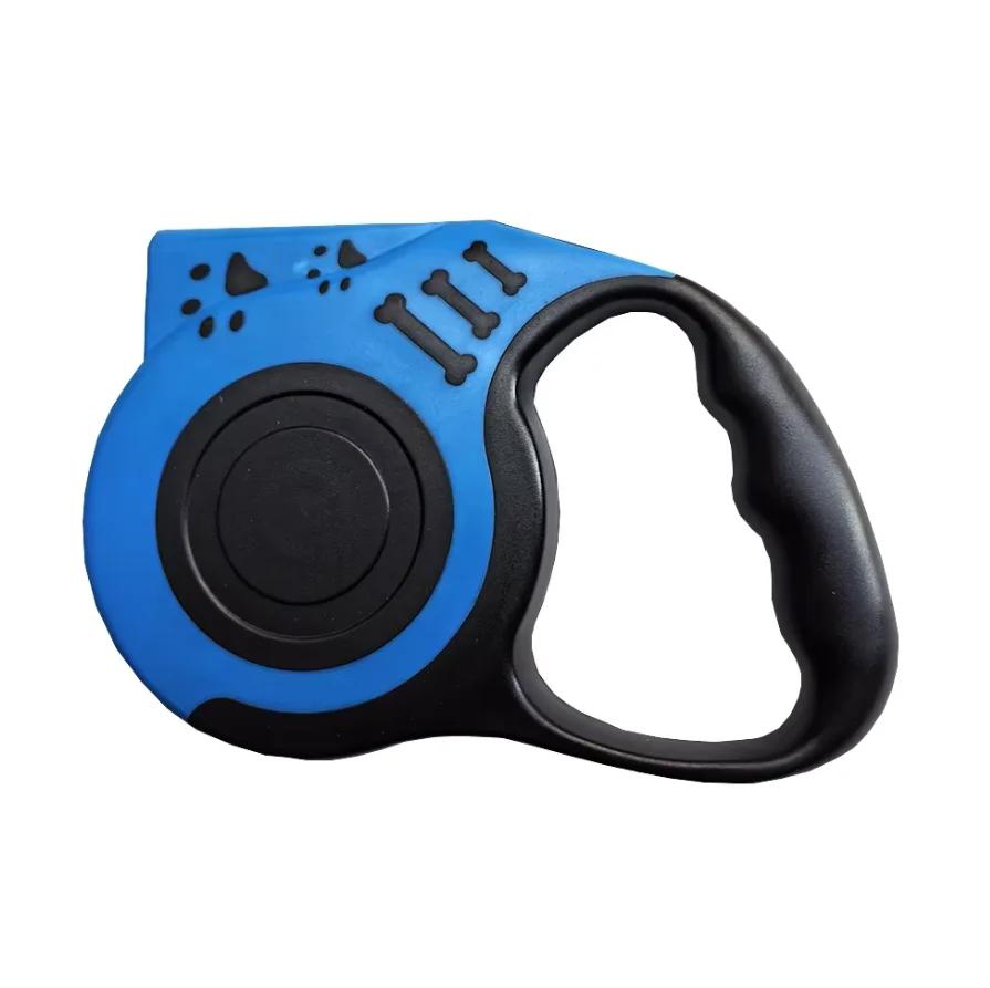 Automatic Retractable Dog Leash With LED Flashlight Night Glowing Walking Leash Durable Nylon Outdoor Pet Leash Dog Supplies