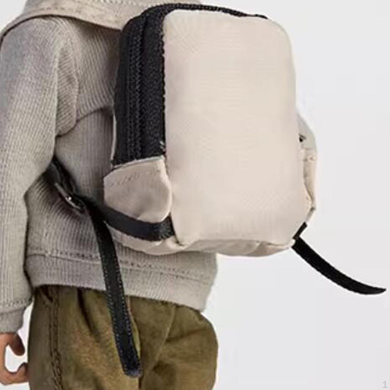 

1/12 Фигурки Рюкзак Кукла Аксессуары Моделирование Костюм Части BJD Украшение Роль бежевый