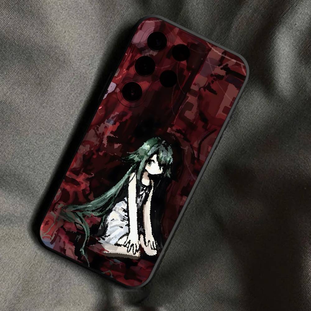 

Saya No Uta Song of Saya Phone Case For Samsung S25,S24,Ultra,S20,S30,Plus,S22,S23,Ultra,Plus,5G Soft Black Samsung S24