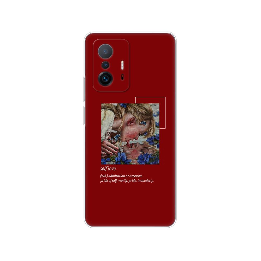 Pro Xiaomi 11T Pouzdro Pro Xiaomi 11T Pro Měkké Pouzdro Silikonový Kryt Zadní Strany Telefonu Pro Xiaomi11T mi 11 T 11TPro coque 6,67 palce nárazník TPU