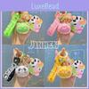Acrylic Keychain Charming With Cute Animal Heads Stylish Keyring For Women Gift