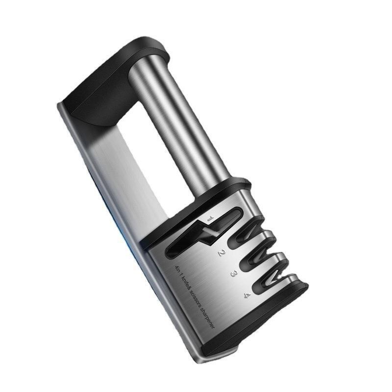 

Точилки для ножей, 4 в 1 кухонный инструмент для заточки лезвий и ножниц, мощные профессиональные аксессуары для кухонных ножей шеф-повара, мужские M
