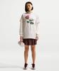 NIKE Sportswear Oversized Short Sleeve T-Shirt W - Light Bone / Ir7827-072