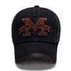 Washed Hats Men's Casual Distressed Baseball Hats Outdoor Embroidered Sun Hats