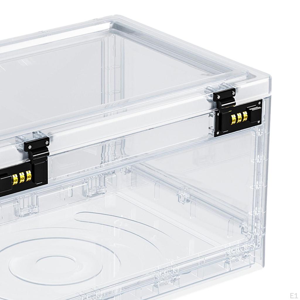Transparente Box mit Passwortsperre, Tablet-Schließbox, Utility Clear Lockable