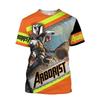 Camisetas Gráficas de Leñador Arborista de Moda Para Hombres Tendencia de Verano Manga Corta Camiseta Estampada en 3D Holgada Secado Rápido Ropa de Trabajo