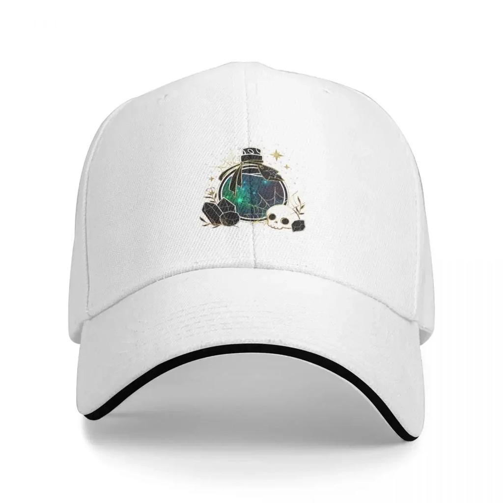 Mysterious Potion Bottle Baseball Cap Christmas Hat derby hat western Hat Unisex Caps Womens