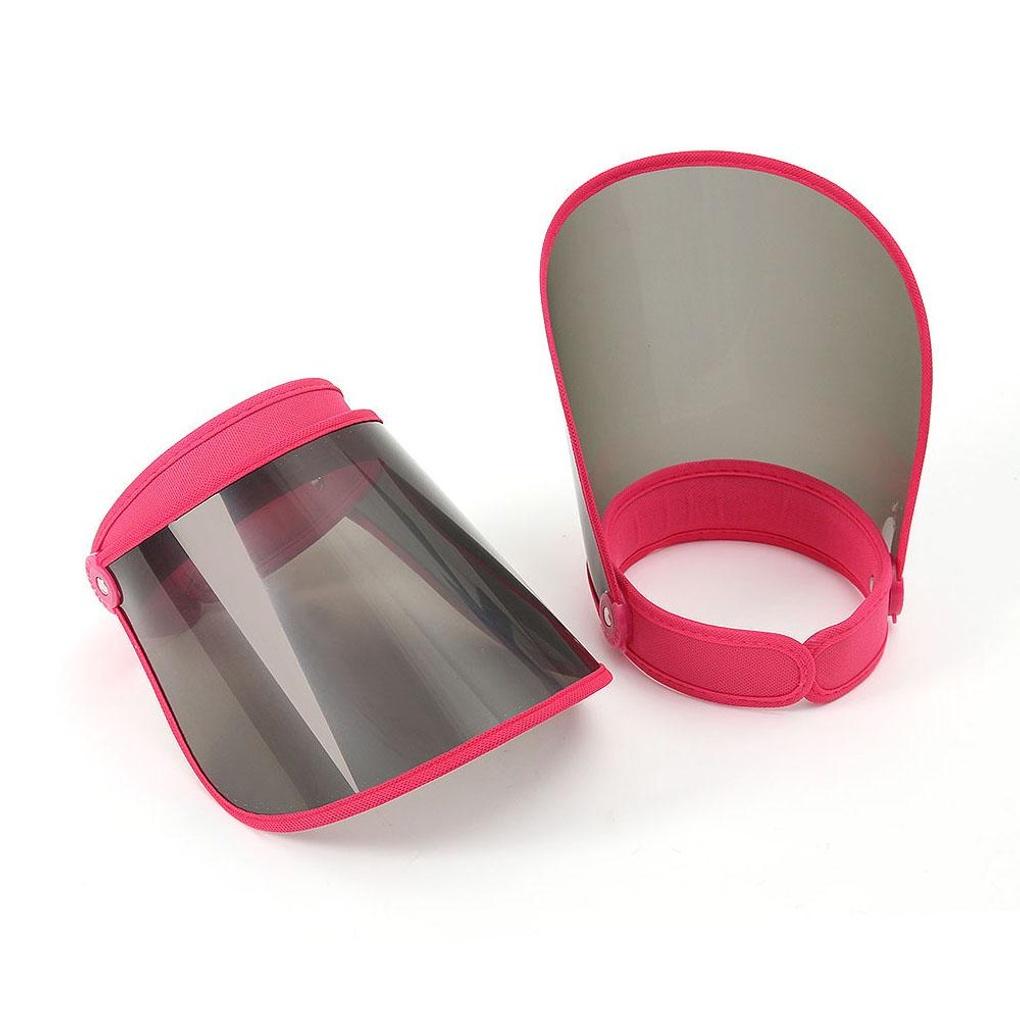 Sluneční kšiltovka s UV ochranou, sada 2 kusů (růžový) Klobouk s UV ochranou