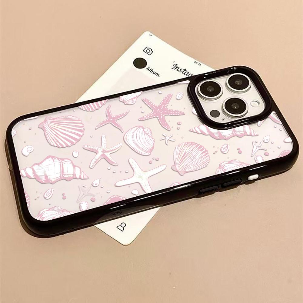 Acrylic Phone Case for iPhone 11 12 13 14 Pro 12 14 16 Pro Max for Samsung A16 A36 A56 S24 FE High-quality Painted Anti-fall Mobile Phone Case