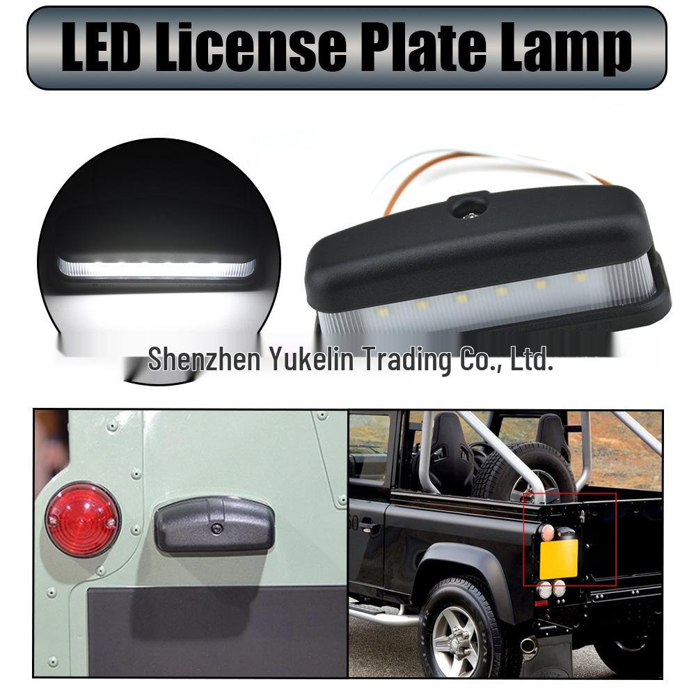 Éclairage de plaque d'immatriculation LED pour Land Rover Defender 90/110 (1990-2016)