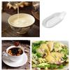 White Food Hand Grinder with Brush Kitchen Garlic Masher Convenient Porcelain Grater Plate  Cooking