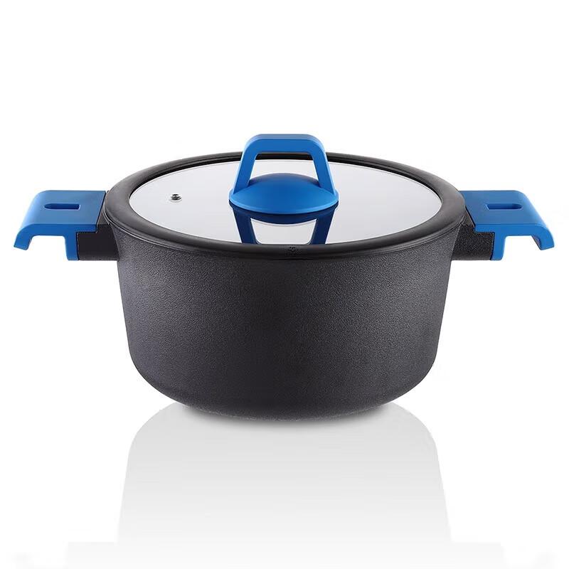 Deshlang Blue Shark 24CM Non-stick Soup Pot