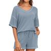 Womens Summer 2 Piece Sets And Shorts Work Suit Sets