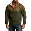 Spring And Men's Standing Collar Sweatshirt Is Outdoor Casual Sweaters Tops