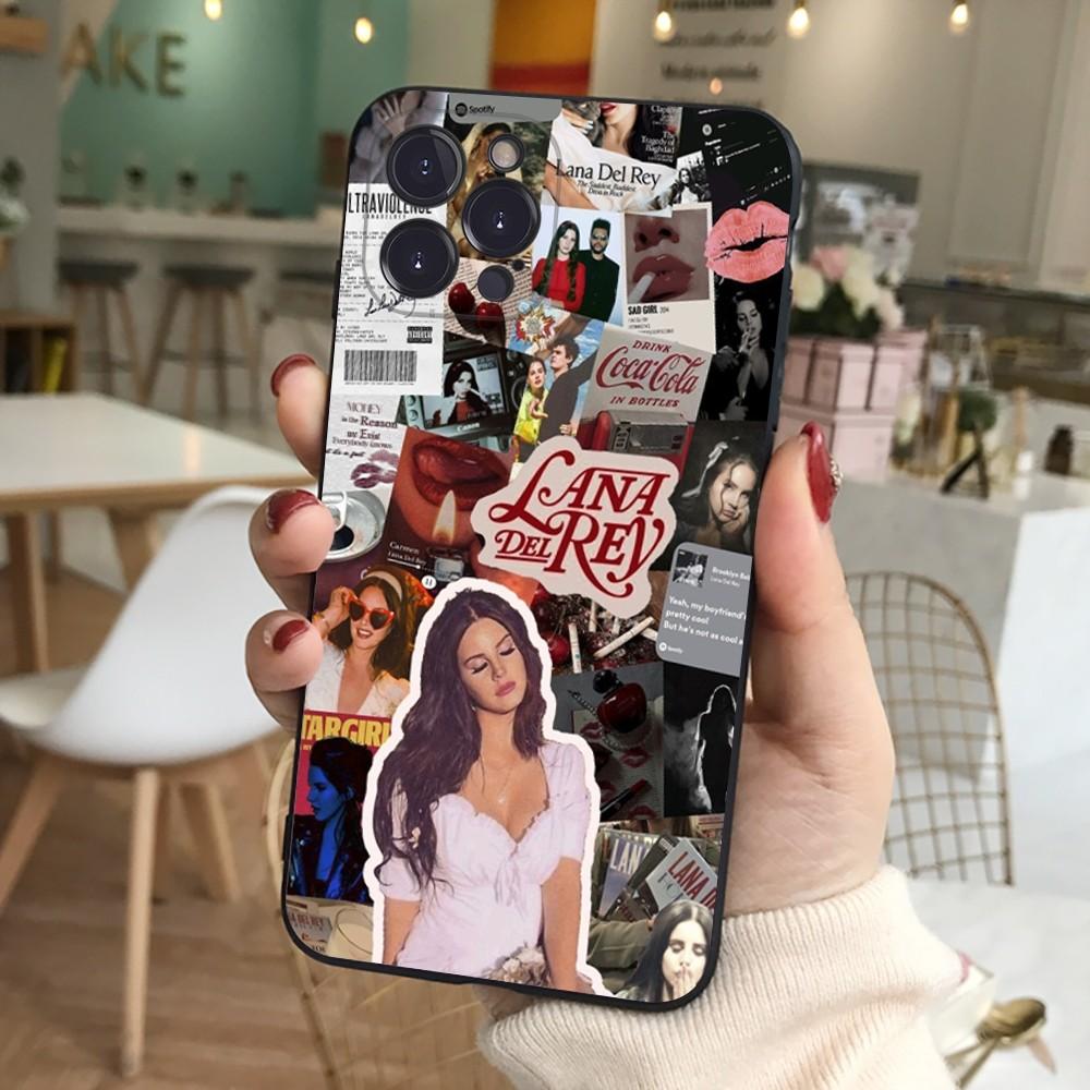Lana Del Rey Phone Case Silicone Soft for iphone 16 15 14 13 12 11 Pro Mini XS MAX Plus X Cover