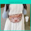 Crossbody Bedruckte Capybara Brusttasche Kinder Cartoon Outdoor Freizeit Hüfttasche