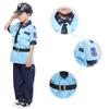 Lhyxuuk Police Uniform Cosplay Costume for Suitable for Police Officers Size Kids, Halloween, (Boys, S)