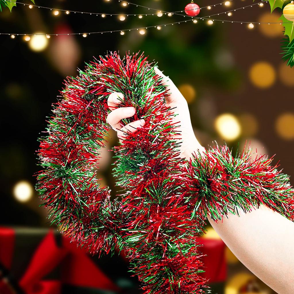 Home Portable Christmas Garland Living Room Bedroom Reusable Cheerful Xmas Hanging Decoration Holiday Ornament Wreath