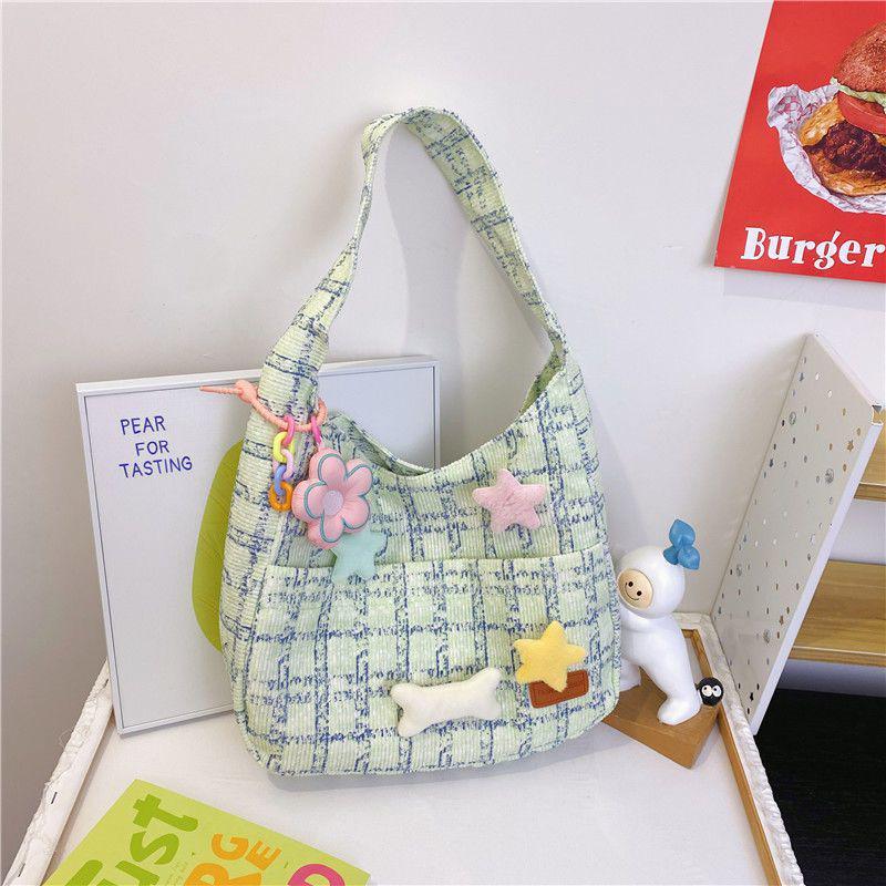 

2025 Women s Versatile Large-Capacity Crossbody Shoulder Bag Thick Fabric + Lining