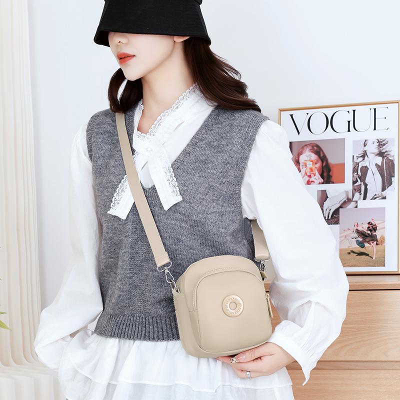 Womens Waterproof Nylon Crossbody Bag Convertible Tote Purse Lightweight Multi Pocket Shoulder Bag for Work Travel Everyday Esse