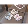 Summer new baby shoes 1-2 years old girls' closed-toe hollow-out sandals boys' breathable soft sole walking shoes