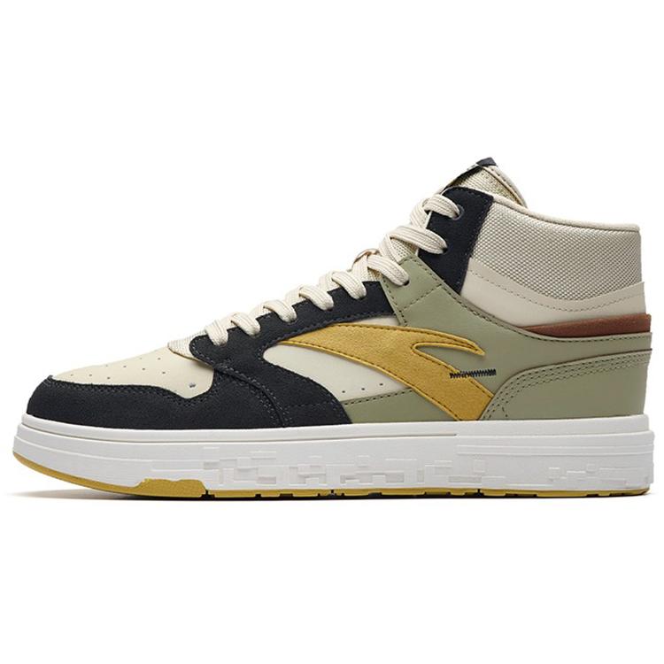 New ANTA Street Clamber High 'Black Yellow Grey' 112238065-2