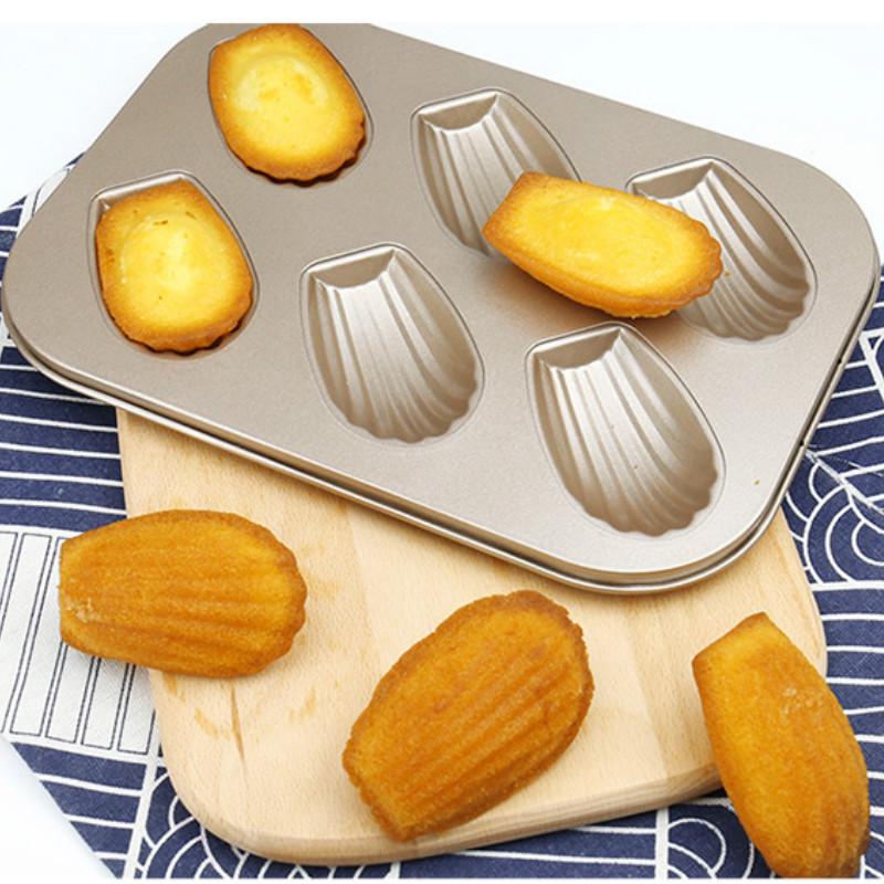 Banana Cake Mold Non-stick Baking Tray Shell Cake Bread Baking