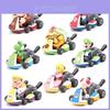 Super Mario Kart Træk-tilbage Bil Sæt Med Prinsesse Luigi Og Bowser Figurer Til Børn