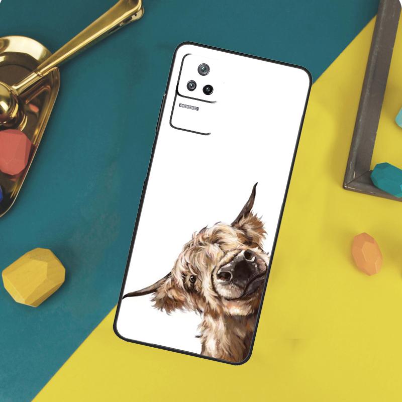 Cute Cartoon Cow Case For Xiaomi 13 14 15 Ultra 11T 12T 13T 14T Pro POCO X7 Pro X3 X5 X6 F5 F6 M6 Pro Funda