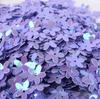10MM Iridescent Five-Petal Flower Sequins for Nail Art, Glitter, Dance Costumes, and Crystal Slime Filler.