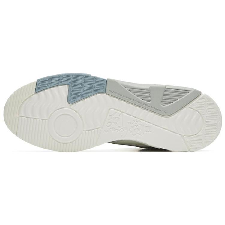 New Anta Flame 3 Non Slip Lightweight High Top Skateboard Shoes White Blue 112248088-4