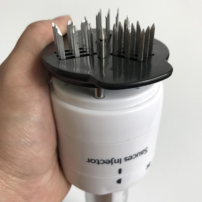 Meat Tenderizer Injector Needle – Steak Marinade Syringe Tool for BBQ, Kitchen Cooking