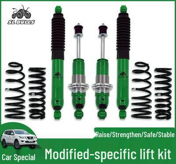Compatible with Tudda Modified Lift Shock Absorber Spring, Strengthened Upper Control Arm, Thrust Rod, 2-Inch Lift Kit