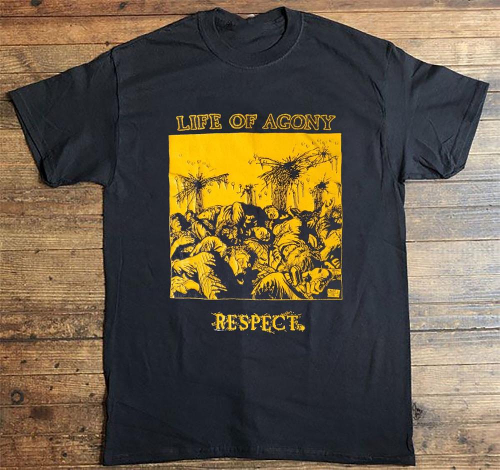 Life of Agony Respect Music Gift For Fan Black All Size Shirt AC2172 Unisex T-Shirt