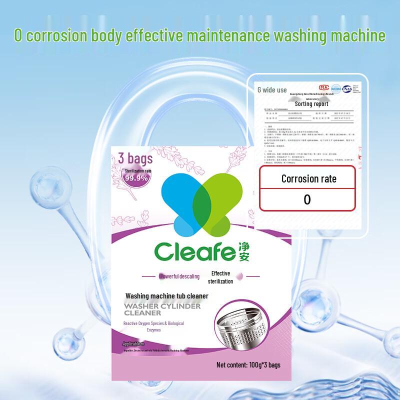 Cleafe Washing Machine Deep Cleaner & Descaler