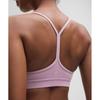 Lululemon Flow Y BrA Nulu  Light Support  A C Cups lAvender Lux