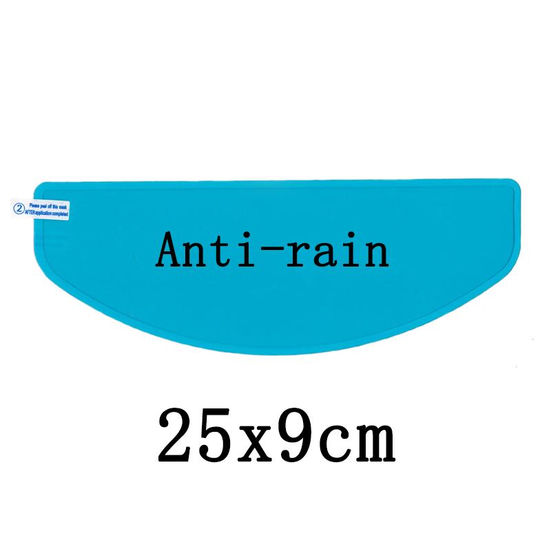 2pcs Motorcycle Helmet Rainproof Anti-fog Film Durable Nano For Helmet Motorcycle Full Face Axxis Helmet