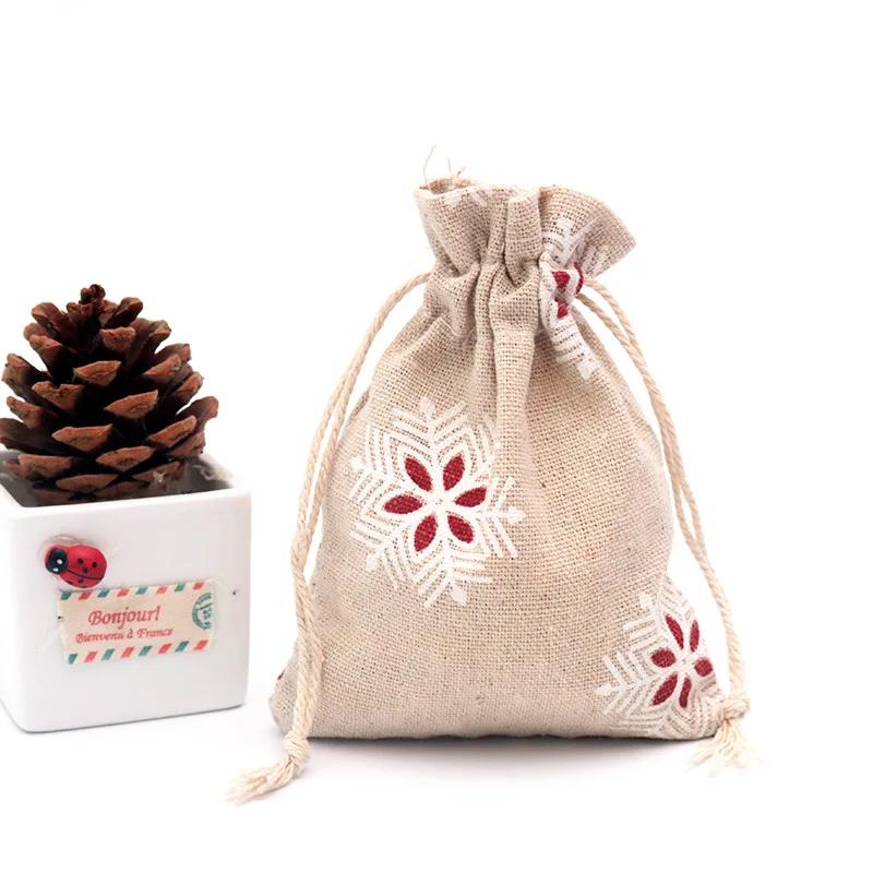 (10x14cm) Cute Cartoon Travel Storage Bag Cotton Drawstring Bag Pouches Candy Favor Holder Jewelry Party Gifts Bag 10pcs/lot